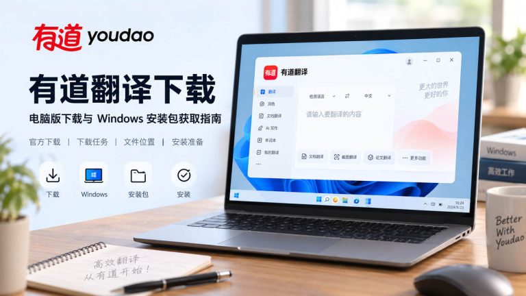 有道翻译电脑版下载与 Windows 安装包获取指南封面图
